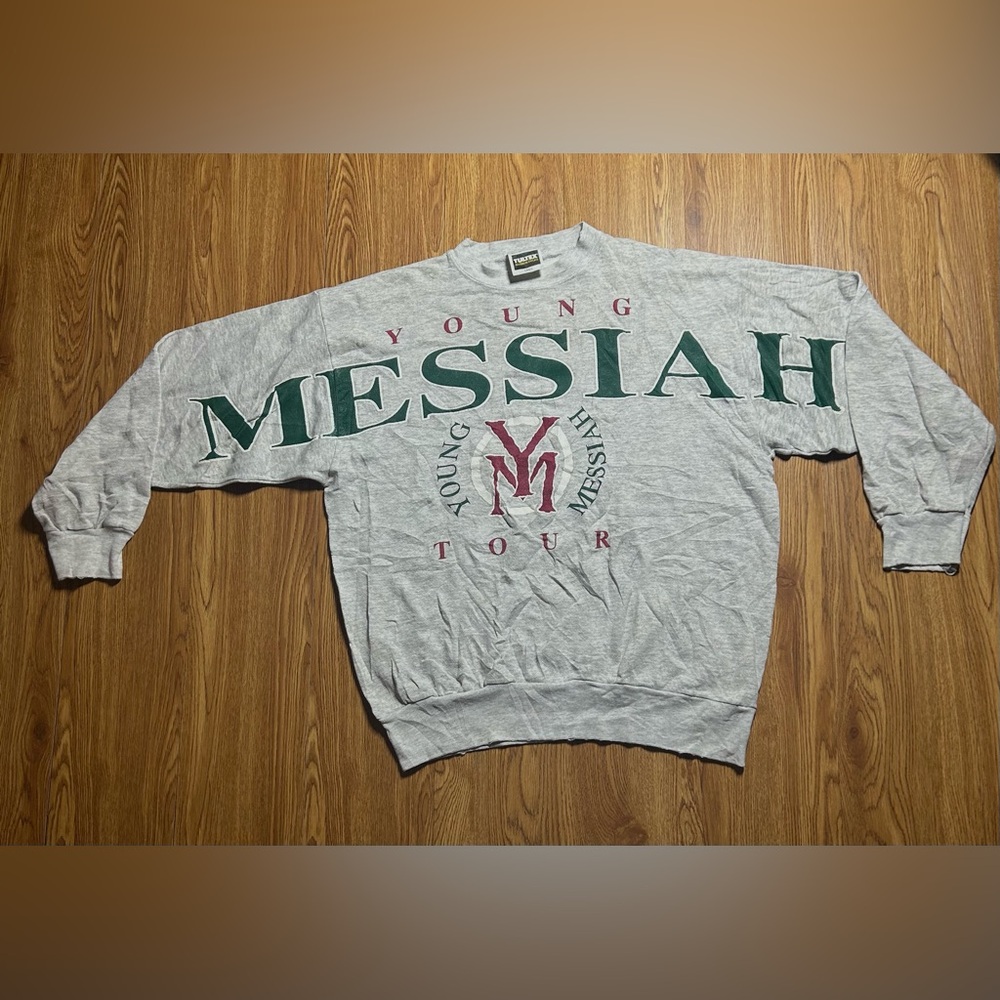 Vintage The Young Messiah Tour Sweatshirt Large